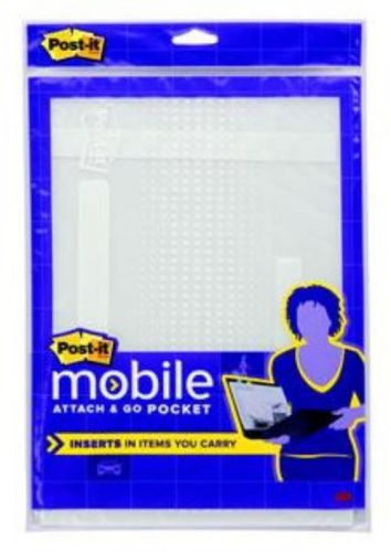 Post-it Mobile Attach &amp; Go Pocket Clear 6-7/8&#039;&#039; x 9-7/8&#039;&#039;