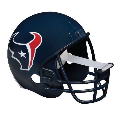 Magic Tape Dispenser Houston Texans Football Helmet With Roll Of 3/4 X 350