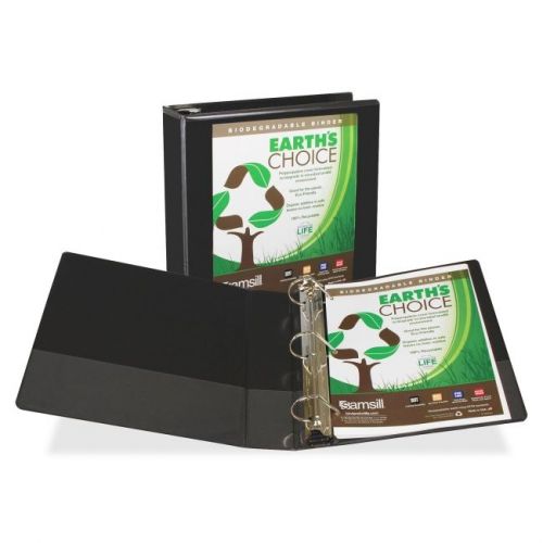 Samsill Earth&#039;s Choice Biodegradable Binders - Letter - 8.50&#034; X 11&#034; - (sam16960)