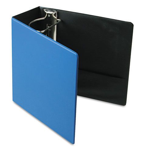 Easy open locking slant-d ring binder, 5&#034;, medium blue for sale