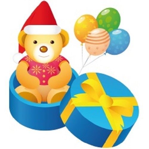 30 Custom Teddy Bear Gift Personalized Address Labels