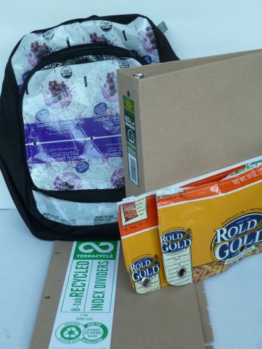 Terracycle school supplies lot backpack pencil bags binder dividers for sale