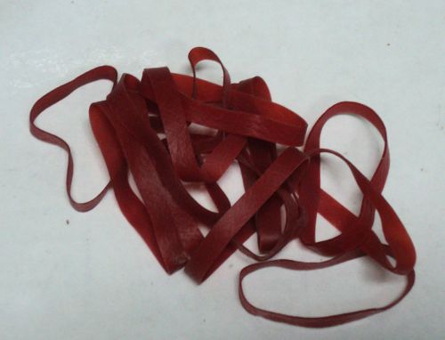 Bag of 500g Large Thick Rubber Bands-Red-Awesome Quality-Approx 500 Rubber Bands