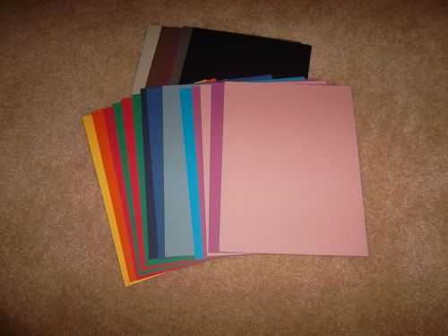 8.5&#034; X 11&#039; Card stock assortment