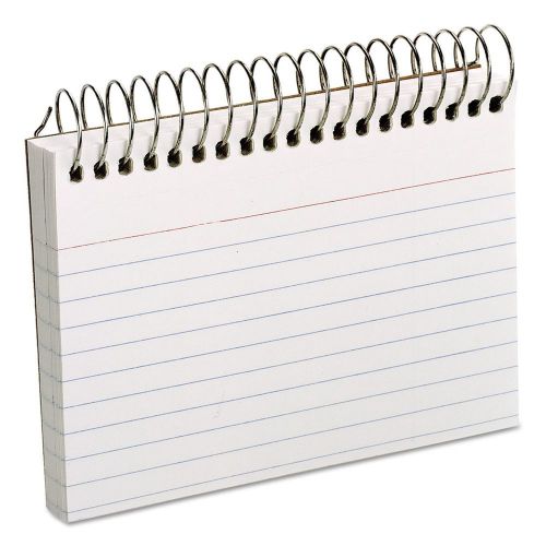 Oxford spiral index cards 3x5 50 cards white - brand new item for sale