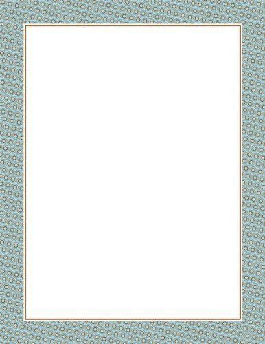 Blue brown bolts letterhead ~ 100 sheets for sale