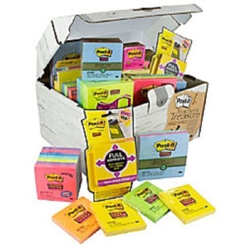10 lbs.Assorted Post-it Notes-A Teacher&#039;s Treasure Chest -Retail Price-200.00