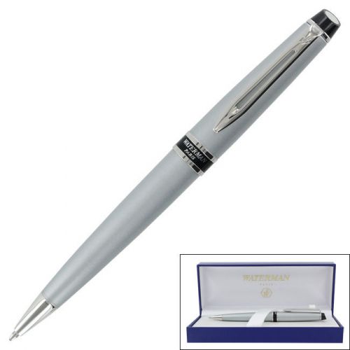 Waterman Expert II Retractable Brushed Chrome CT Ball Point Pen - 75250
