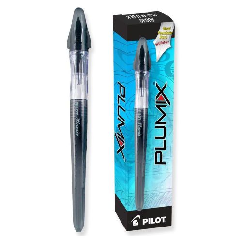 Pilot PLU Plumix Refillable Fountain Pen, Black (PIL 90040) - 12/pk