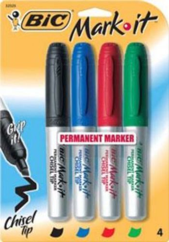 BIC Markit Permanent Marker 4 Pack