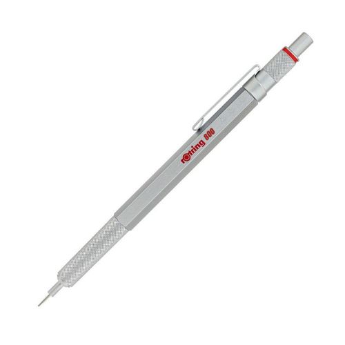 Rotring 800  .5mm metal body mechanical drafting pencil silver for sale