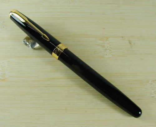 BAOER 388 Roller Ball Pen Arrow Clip Black Color B35