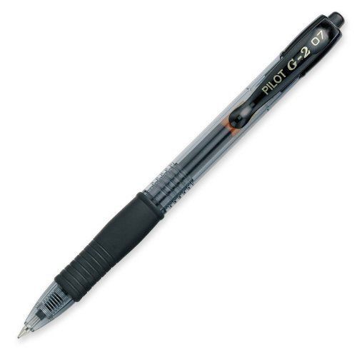 Pilot G2 Retractable Gel Ink Pen - Fine Pen Point Type - 0.7 Mm Pen (31020)