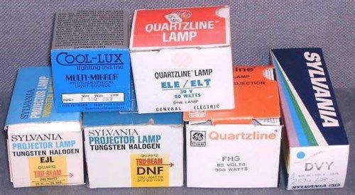 6 Projector Bulbs (DNF,DVF,FHS,EJL,ELE,ELT,FOS)