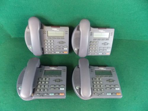 Nortel Networks IP Phone 2002 NTDU91 Internet Telephone w/ Handsets (LOT OF 4) ^