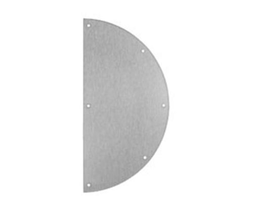 Rockwood 81-628 7.5&#034; x 15 Clear Anodized Aluminum Decorative Push Plate .050&#034;