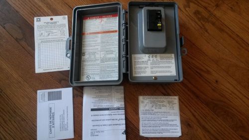 square D 50 amp jaccuzzi/hot spot GFCI braker outdoor box