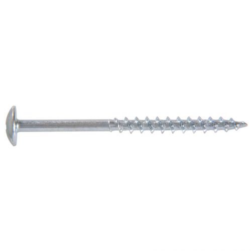 Cabinet screws #10 x 2 1/2 inch, zinc plated truss head screws (100 pcs per box) for sale