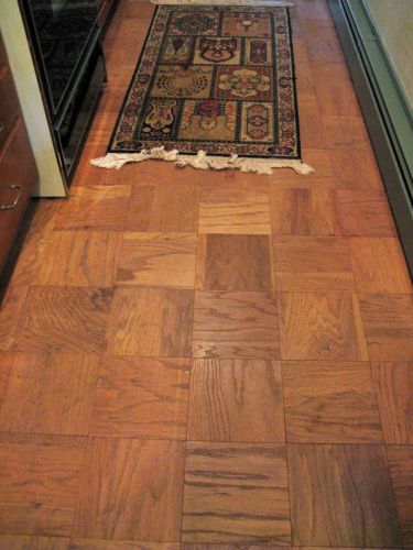 Bruce Red Oak Parquet Floor Tiles