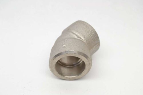 NEW STAINLESS SOCKET WELD 3/4IN ELBOW PIPE FITTING B413641
