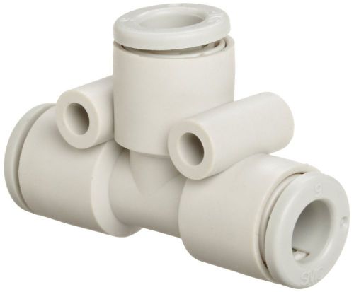 SMC KJT06-00 PBT Push-To-Connect Tube Fitting, Tee, 6 mm Tube OD [Misc.]