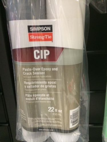 Cip  paste-over epoxy &amp; crack sealant (simpson strong-tie) for sale