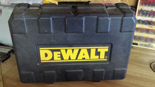 Dewalt DW071 laser level works, but needs attention.