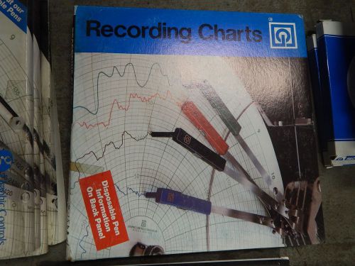 Recording Charts 61092-1, Box of 100, Lot of 2