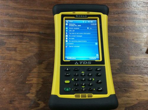 TDS NOMAD 800LE - BT, GPS, WIFI, Camera,Laser Scanner NO CHARGER INCLUDE NO RES