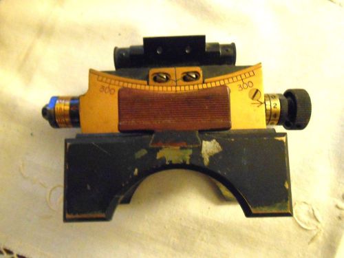 Vintage f.b.p.surveying level w/case  brass &amp; other for sale