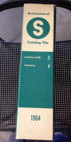 Sweets Architectural Catalog File 1964 Curtain Wall Masonry Sec 3-4