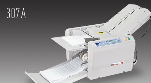 Mbm 307a manual tabletop paper folding machine # 0609 for sale
