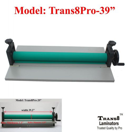 39 inch cold laminator 39.3&#034; laminating machine, manual laminator by trans 8 for sale
