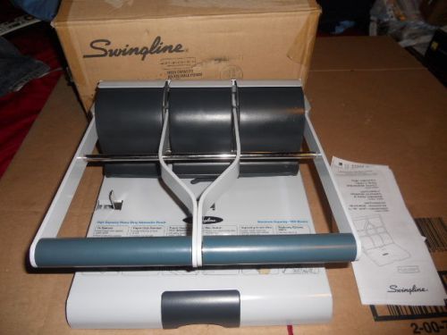 Swingline high capacity adjustable paper punch used 74650B