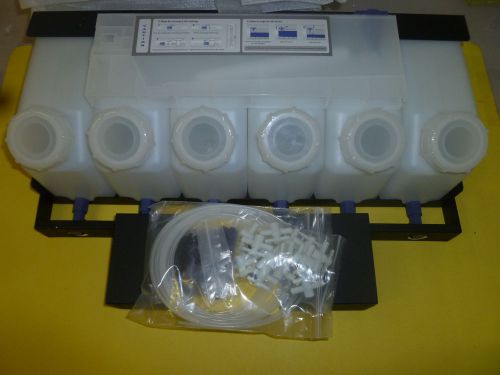 Bulk ink system for Mimaki/Roland 6 color Tanks and 6 refill cartridges