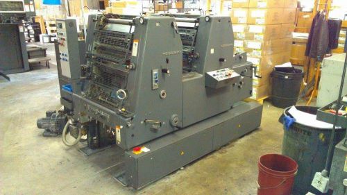 HEIDELBERG GTOZP 52, YEAR 1994, SN# 712 734, TWO COLOR PRESS