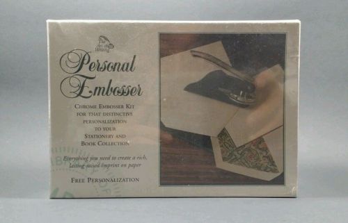 *NEW* Personal Embosser The Art of Writing Circular Layout Personalized