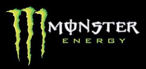 Monster energy vinyl banner size: 5 ft x 2 ft with grommets for sale