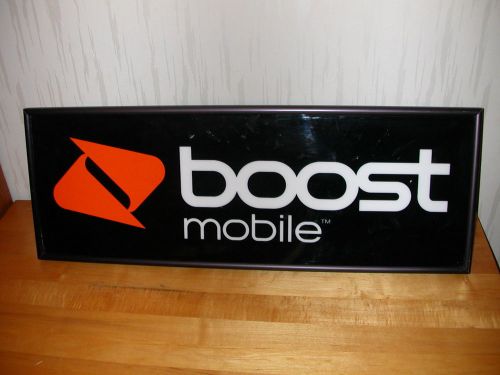 Boost Mobile Lighted Sign