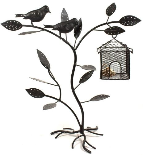 Black Color Bird CageTree Earring Holder~Necklace Stand~ Combo Jewelry Display