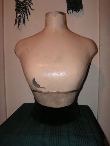 Antique mannequin late 1800&#039;s store display form for sale