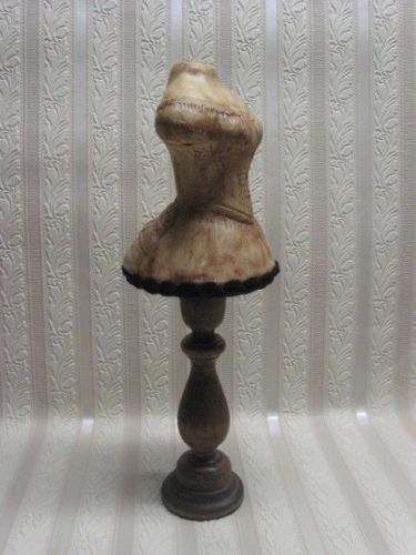 Small Mannequin for Jewelry/Accessory Prop Wood and Composite Country Chic