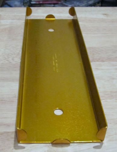 MMF Heavy Duty Aluminum Tray for Rolled Coins, Holds $100 in QUARTERS, GOLD