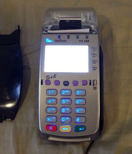 VeriFone VX 520 Dual Comm Modern Credit Card Machine
