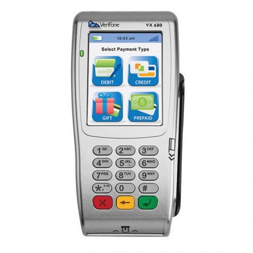 Verifone vx 680 3g gprs 192mb emv &amp; contactless (payware connect) (m268-793-c6-p for sale
