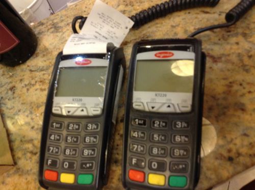 2 Heartland credit card terminal readers