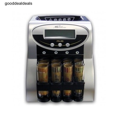 Coin Change Counter Sorter Machine Money Wrapper Electronic Digital Auto Fast