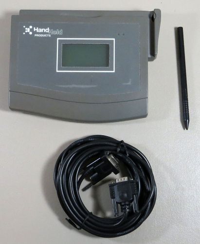 HAND HELD PRODUCTS HHP TT1500 SIGNATURE PAD STYLUS SERIAL INTERFACE UNTESTED