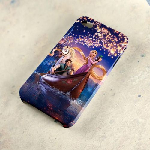 Tangled Disney Cute Cartoon Rapunzel A29 3D iPhone 4/5/6 Samsung Galaxy S3/S4/S5