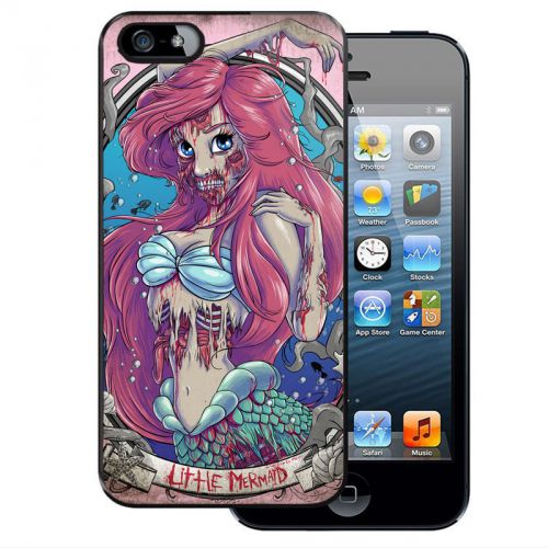 Case - The Little Mermaid Zombie Mode Scary Horror - iPhone and Samsung